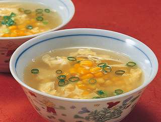 中華コーンスープレシピ写真