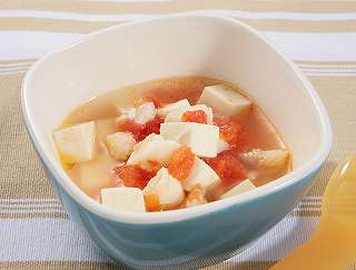 豆腐のトマト煮【離乳食7～8か月】レシピ写真