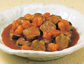 なすの中華風炒めレシピ写真