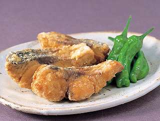 さばの辛子揚げレシピ写真