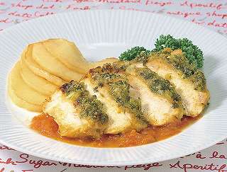 鶏肉のマスタードローストレシピ写真