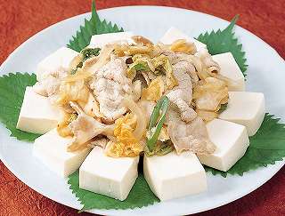 キムチ豆腐レシピ写真