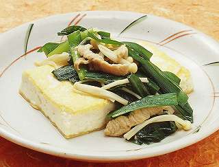 豆腐のステーキレシピ写真