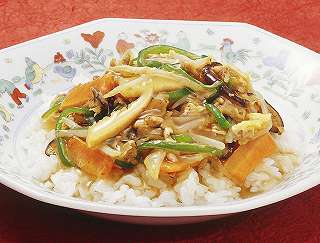 中華丼レシピ写真