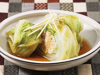 ロール白菜レシピ写真