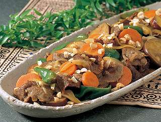 牛肉と夏野菜のカレーマリネレシピ写真