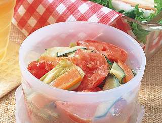 トマトのマリネレシピ写真