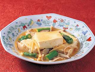 豆腐の五目炒めレシピ写真