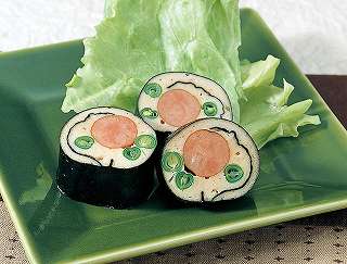 ウインナーの磯辺巻きレシピ写真