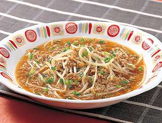 麻婆もやしレシピ写真