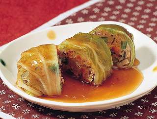 和風ロール白菜レシピ写真