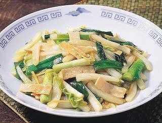 白菜の中華炒めレシピ写真