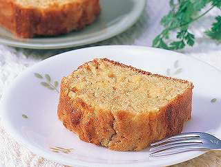 りんごの豆乳ケーキレシピ写真