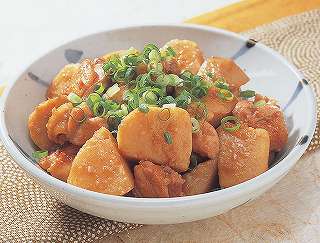 鶏肉と里芋の中華煮レシピ写真