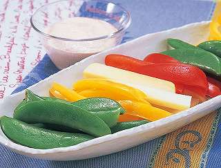温野菜と明太マヨネーズのディップレシピ写真
