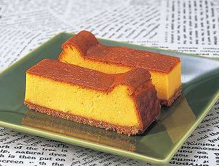 かぼちゃのチーズケーキレシピ写真