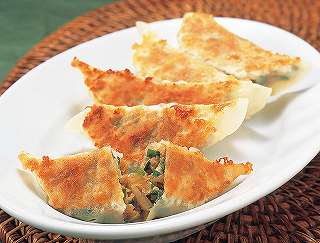 キムチぎょうざレシピ写真