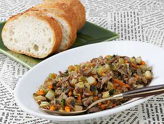 牛肉と夏野菜のバルサミコ酢レシピ写真