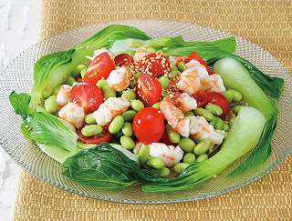 枝豆の中華サラダレシピ写真