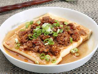 豆腐の中華蒸しレシピ写真