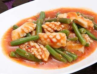 いかのチリソースレシピ写真