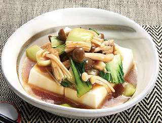 湯豆腐の中華あんかけレシピ写真