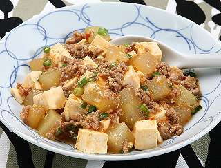 とうがんのマーボ豆腐レシピ写真