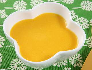 赤ちゃんのかぼちゃスープ（生後7～8ヵ月離乳食）レシピ写真