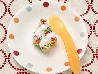 ササミとキャベツのサラダ（離乳食：9～11ヶ月）レシピ写真