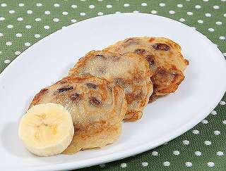 バナナのミニパンケーキ（離乳食12～18ヶ月）レシピ写真