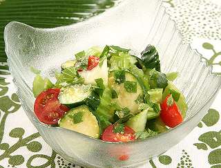 夏野菜のマリネレシピ写真