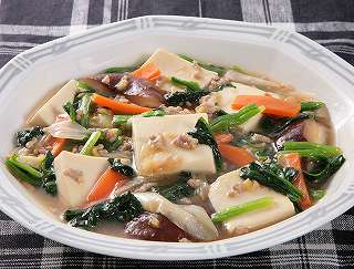 豆腐と野菜の炒め煮レシピ写真
