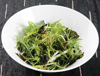 韓国風水菜のサラダレシピ写真