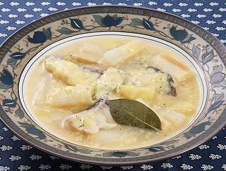 鱈と野菜のスープ煮レシピ写真