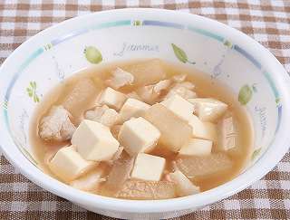 たらと豆腐の煮物（離乳食：9～11ケ月頃）レシピ写真