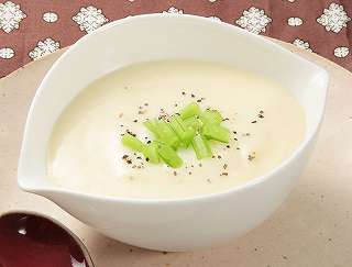 かぶの豆乳スープレシピ写真