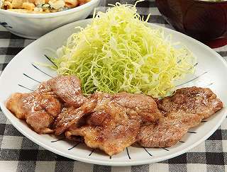 豚肉の生姜焼きレシピ写真