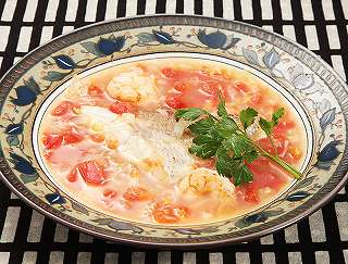 鯛のトマトスープ煮レシピ写真