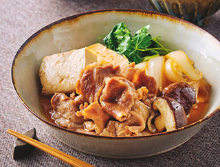肉豆腐レシピ写真