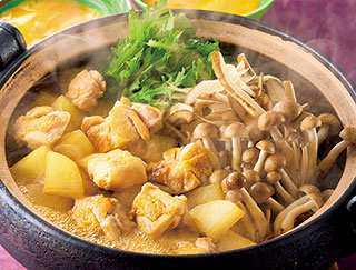 鶏すき大根鍋の写真