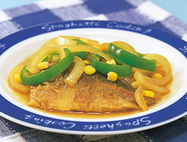 ぱくぱく献立くん あじのカレー煮