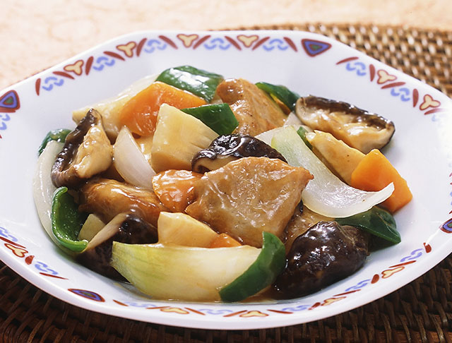 ぱくぱく献立くん さっぱり酢豚