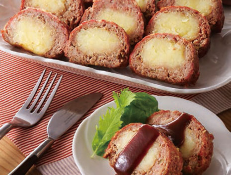 たっぷりポテトミートローフキャセロールのレシピ